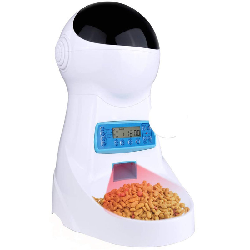 Homdox Pet Food Dispenser Automatic Feeder Wayfair